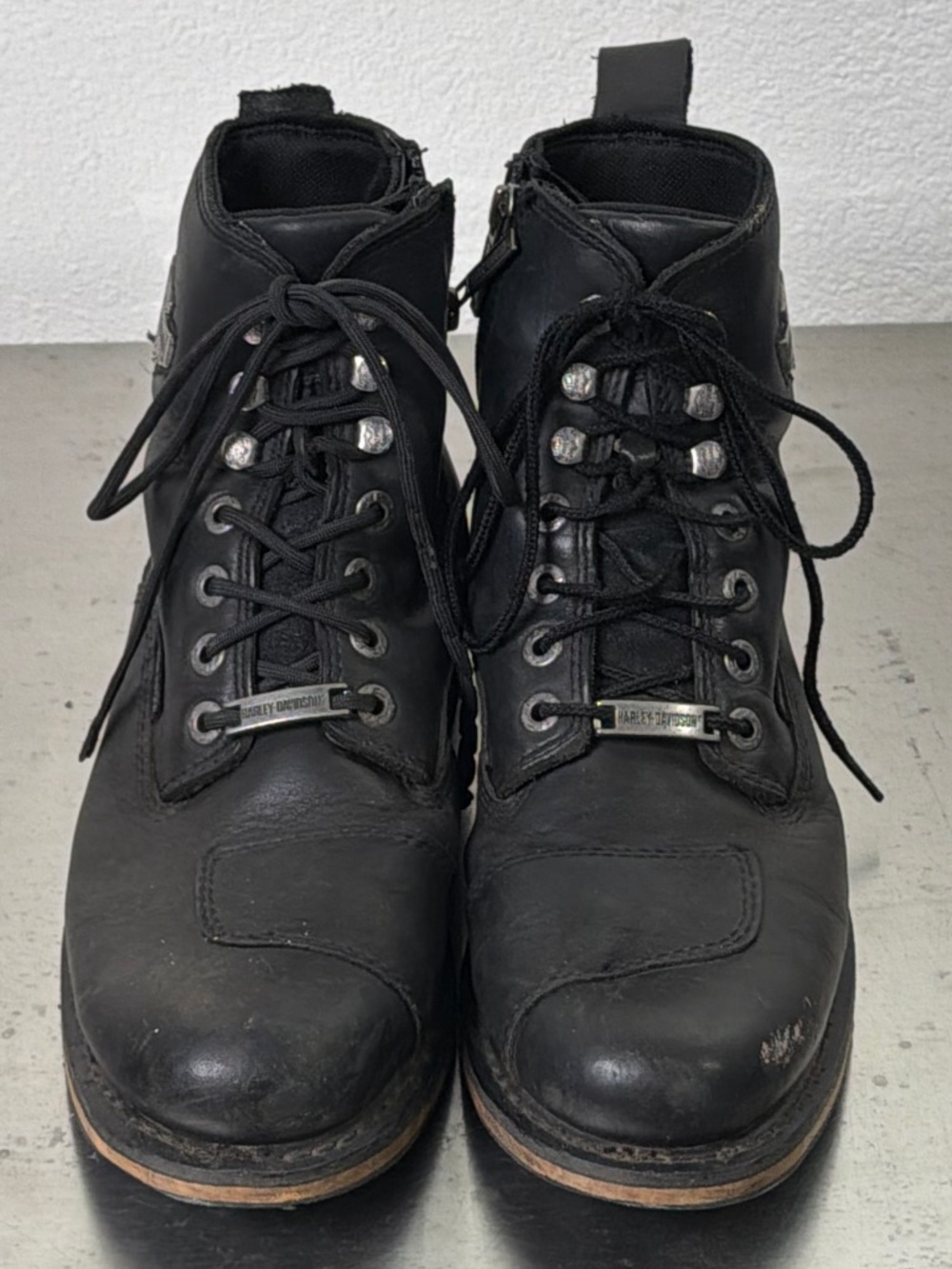 Harley-Davidson Clancy Leather‎ Waterproof Moto Boots Men's Size 11